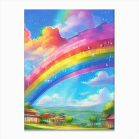 Rainbow In The Sky 11 Canvas Print