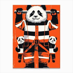 Panda Bear 15 Canvas Print