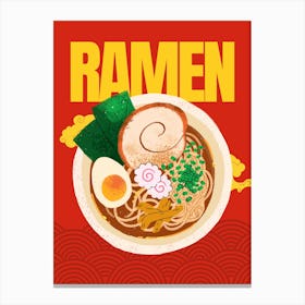 Ramen All-Day Canvas Print