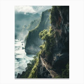 Cliffs Of Bali 1 Canvas Print