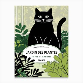 Jardin Des Plantes In The P G Canvas Print