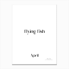 April, the month of jokes. The funny, the strange, an annual tradition.1 Canvas Print