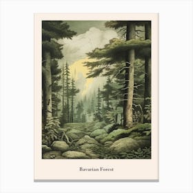 Bavarian Forest Canvas Print