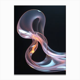 Abstract Smoke Canvas Print