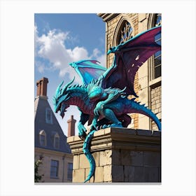 Blue Dragon 8 Canvas Print