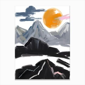 Landscape Painting 33 Canvas Print