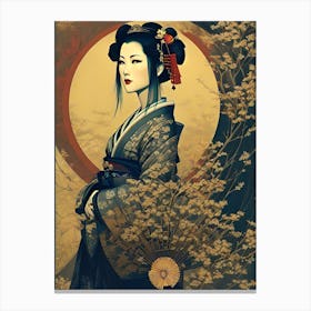 Geisha 23 Canvas Print