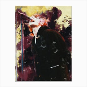Smudge Liam Gallagher Performed Canvas Print