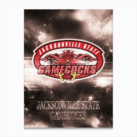 Jacksonville State Gamecocks Canvas Print