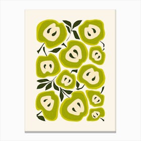 Apples Matisse Style Kitchen Leinwandbild