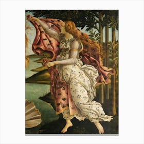 Sandro Botticelli Birth Of Venus 1 Canvas Print