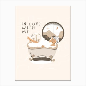 In Love With Me Canvas Print