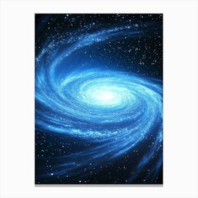 Galaxy - Galaxy Stock Videos & Royalty-Free Footage 1 Canvas Print