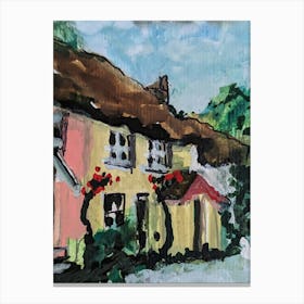 Thatched Cottage Canvas Print