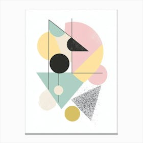 Abstract Geometric Shapes 3 Canvas Print