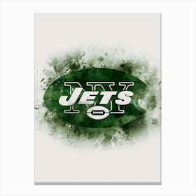 New York Jets 3 Canvas Print