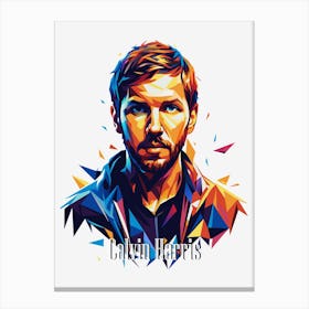 Calvin Harris 02 Canvas Print