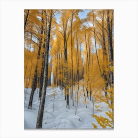 Autumn Forest 110 Canvas Print