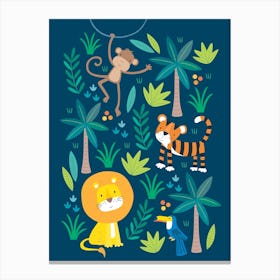 Little Jungle Canvas Print