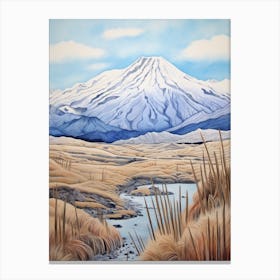 Tongariro National Park New Zealand 1 Canvas Print