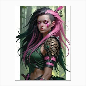 Faerie Warrior Canvas Print