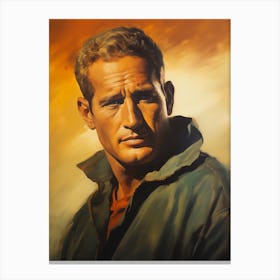 Paul Newman (1) Canvas Print