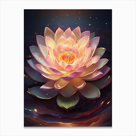 Lotus Flower Canvas Print