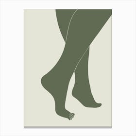 Green Legs_2455583 Canvas Print