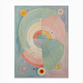 Pastel Geometry no2 Canvas Print