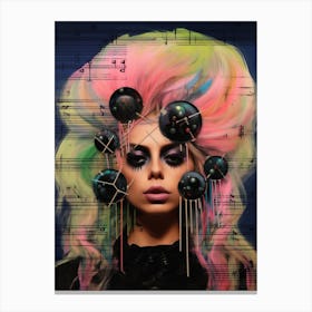 Lady Gaga (4) Canvas Print
