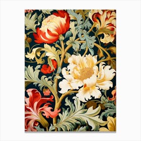 Floral Wallpaper 186 Canvas Print