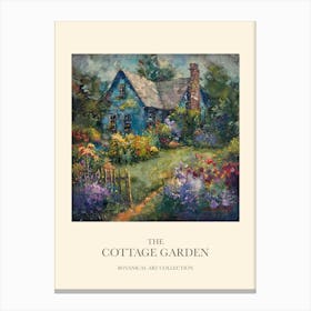 Nature Cottage Garden Poster 2 Canvas Print