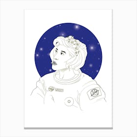 Never An Astronaut Canvas Print