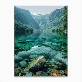 Lake In Norway 1 Canvas Print