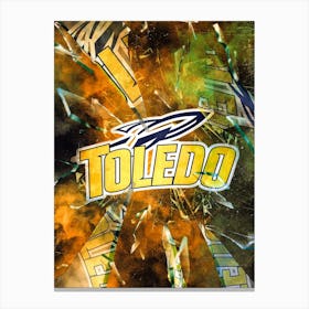 Toledo Rockets 1 Canvas Print