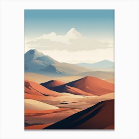 Laugavegur Iceland 2 Hiking Trail Landscape Canvas Print