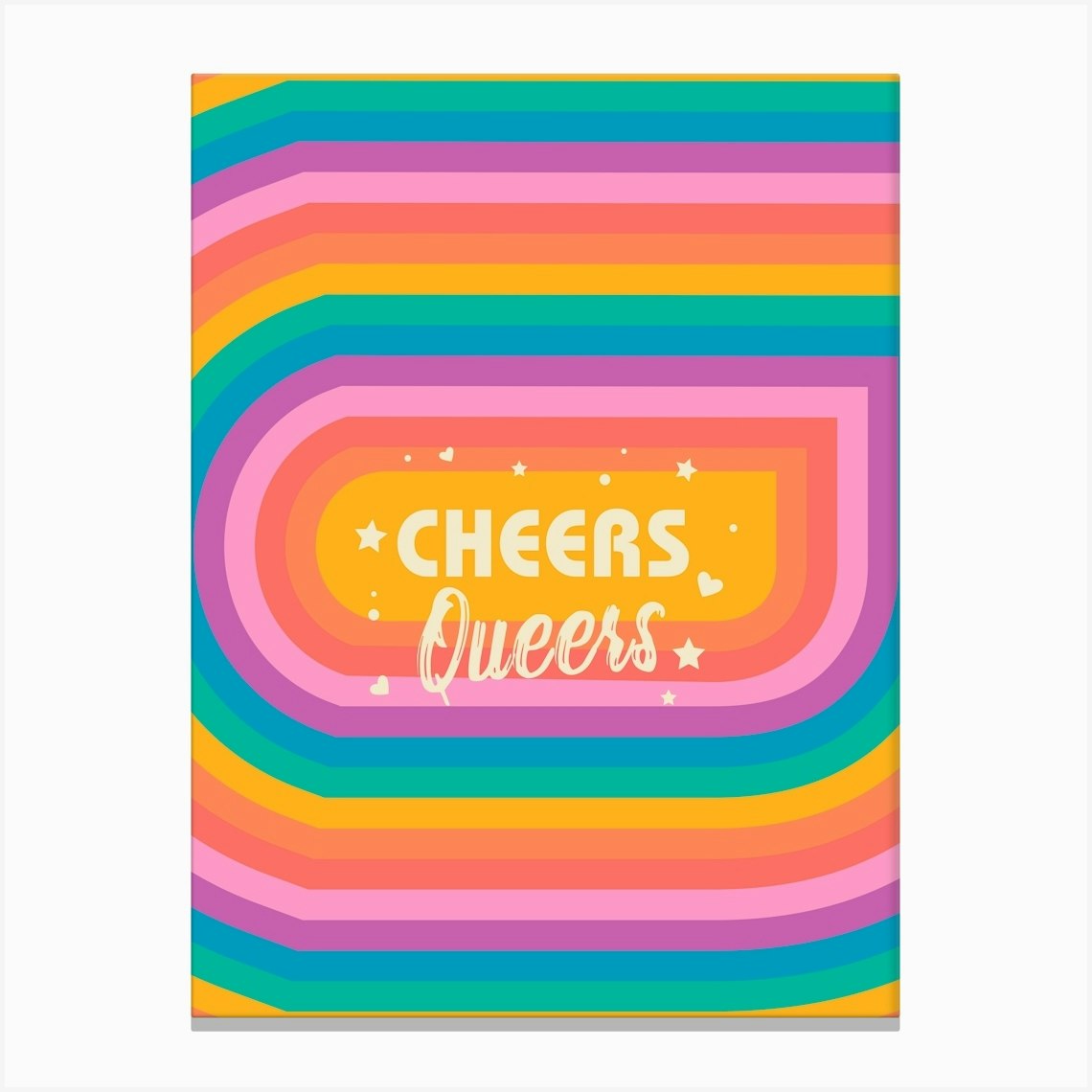 Cheers Queers Stampe su tela