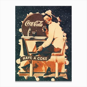 Have A Coke coca cola Canvas Print