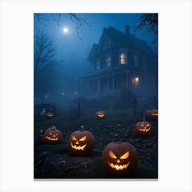 Halloween Pumpkins 17 Canvas Print