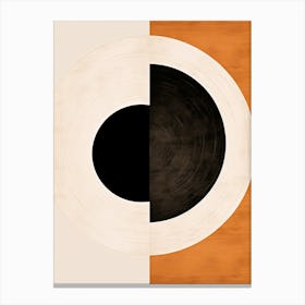 Geometric Essence Of Bauhaus Canvas Print