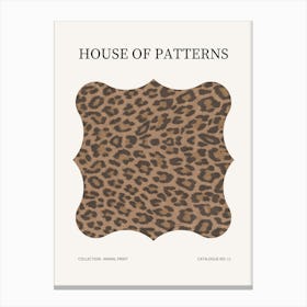 Animal Print Poster 11 Canvas Print