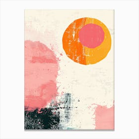 Dreamy Geometry Canvas Print