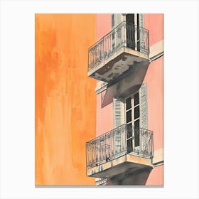Cannes Europe Travel Architecture 3 Canvas Print