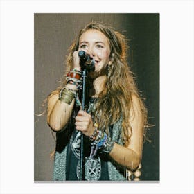 Lauren Daigle Singer Canvas Print