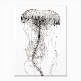 Portuguese Man Of War Jellyfish 7 Canvas Print