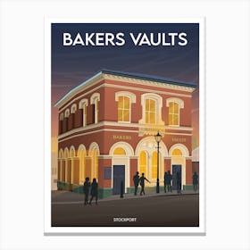 Bakers Vaults Stockport Canvas Print