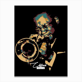 Clifford Brown American Jazz Trumpeter Leinwandbilder