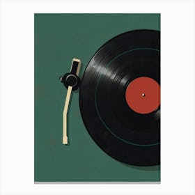 Vinyl Record Stock Videos & Royalty-Free Footage 1 Canvas Print