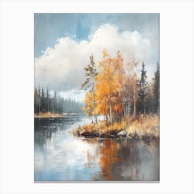 Beautiful Autumn Painting 22 Canvas Print