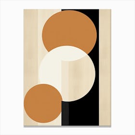 Bauhaus Expressions; Geometric Flourishes Canvas Print